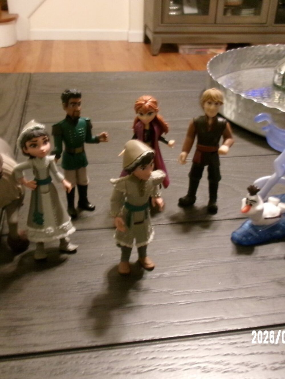 8 PC Disney Frozen 2 Ultimate 4” Figure Lot Hasbro 2018 Elsa Sven Anna Olaf Nokk